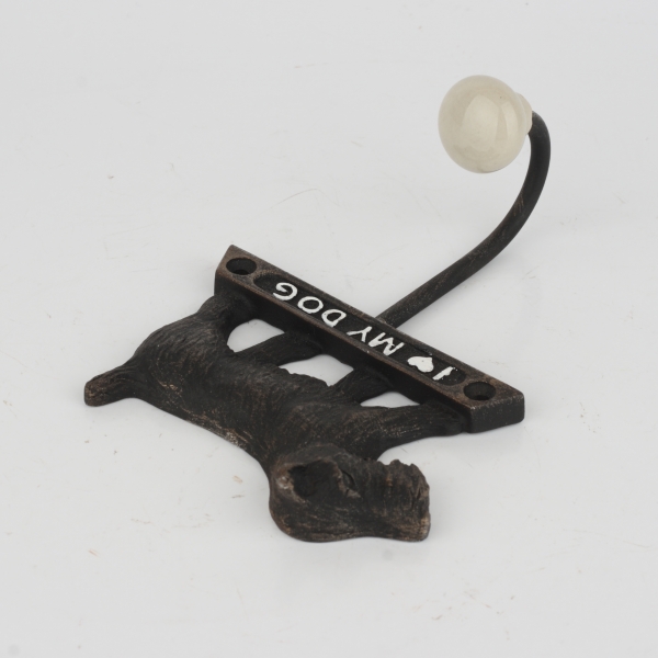 Háček na vodítko pro psa I love my dog 10x13x5cm