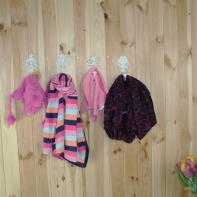 Háček zámecký styl kovový xcm