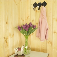 Háčky do kuchyně - kytička s porcelánovou kuličkou 24x8x16cm