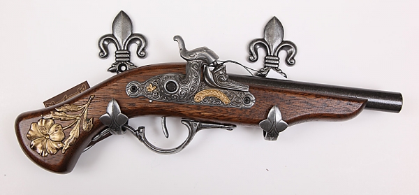 Háčky na pistole 10,5 cm sada 2 kusů stříbrné