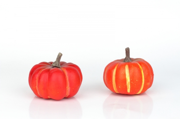 Helloween přízdoba dýně 8,5 x 5,5 x 8,5  cm