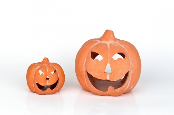 Helloween svátek výzdoba dýně natur 