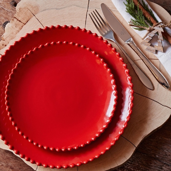 Hluboký talíř 24cm COSTA NOVA Pearl RUBI sada 6 ks