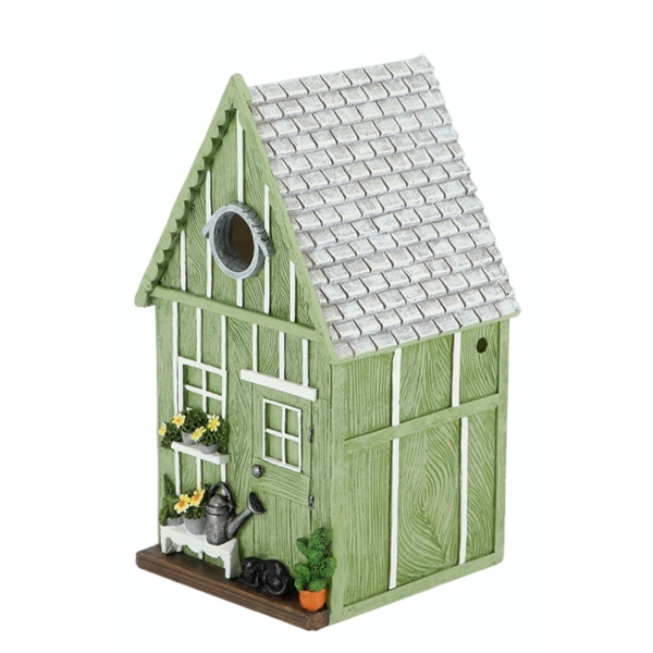 Hnízdící budka 25cm zelená