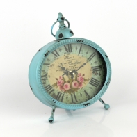 Hodiny Chatellerault tyrkys 20x5x26cm