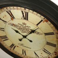 Hodiny dekorační nástěnné XXL Francie 70cm