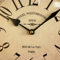 Hodiny do hotelu oboustranné