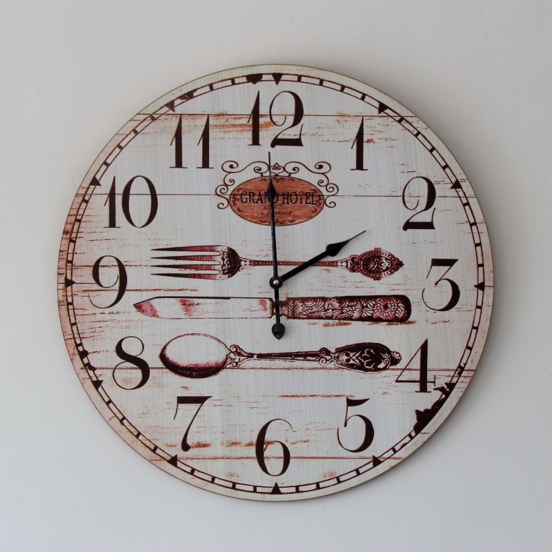 Hodiny do jídelny Grand Hotel 52cm - VYŘAZENO
