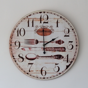 Hodiny do jídelny Grand Hotel 52cm - VYŘAZENO
