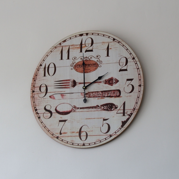 Hodiny do jídelny Grand Hotel 52cm - VYŘAZENO