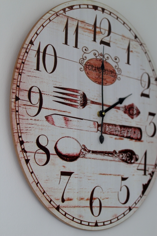 Hodiny do jídelny Grand Hotel 52cm - VYŘAZENO