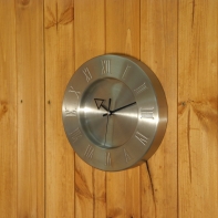 Hodiny do kuchyně kovové 24cm