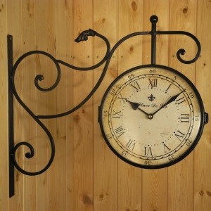 Hodiny Fleur De Lis 48cm