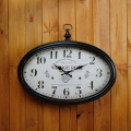 Hodiny kovové Vintage 50x33cm