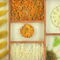 Hodiny nástěnné do kuchyně 22x28cm