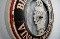 Hodiny nástěnné kovové Bistrot de Paris 39cm