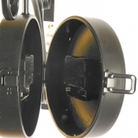 Hodiny nástěnné kovové oboustranné 1330