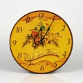 Hodiny nástěnné kytička 30cm