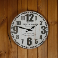 Hodiny nástěnné Les Deaux Magots
