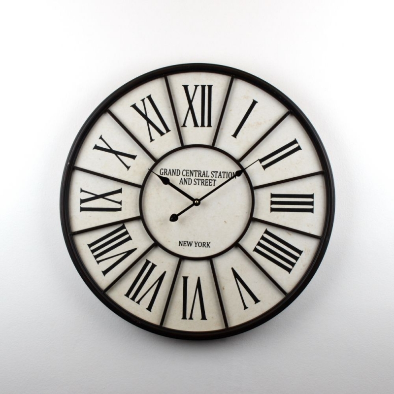 Hodiny nástěnné NEW YORK 58cm - vyřazeno