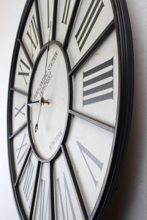 Hodiny nástěnné NEW YORK 58cm - vyřazeno