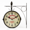 Hodiny nástěnné oboustranné 1308