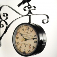 Hodiny nástěnné oboustranné 1315