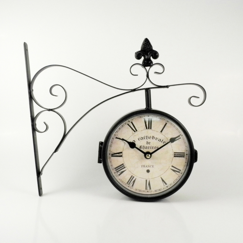 Hodiny nástěnné oboustranné 1316