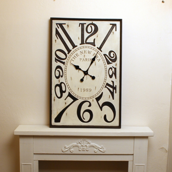 Hodiny nástěnné Paris 90x60cm