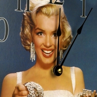 Hodiny nástěnné playboy 30cm