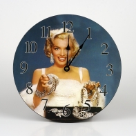 Hodiny nástěnné playboy 30cm