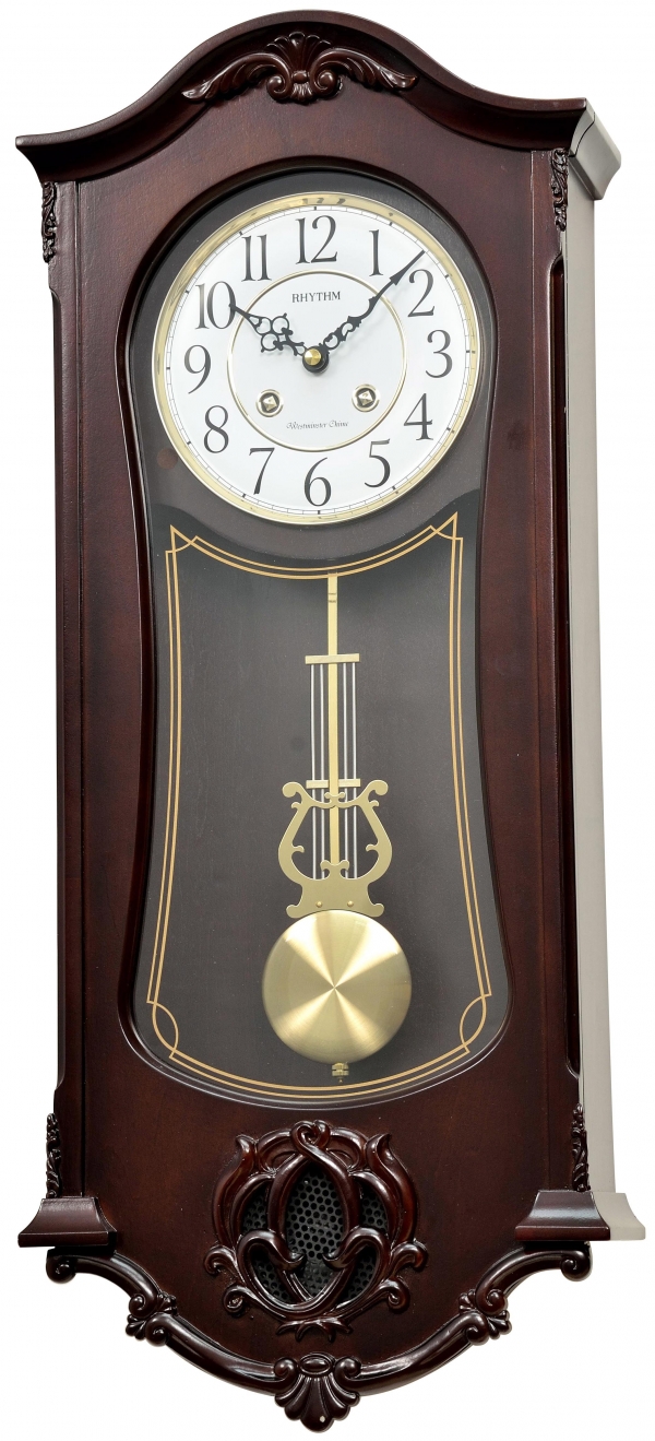 Hodiny nástěnné velké s kyvadlem