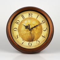 Hodiny nástěnné vroubkovaný kruh 30cm