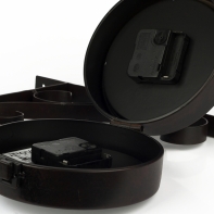 Hodiny oboustranné - vyřazeno z důvodu vady strojků na jedné straně