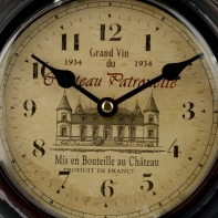 Hodiny plechové Chateau Patronette 22cm