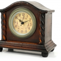 Hodiny stolní antik Paris 190x173x108mm