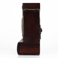 Hodiny stolní dřevěné 18x10,5x21cm