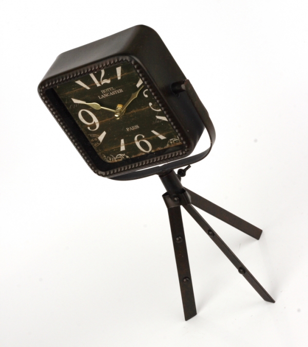 Hodiny stolní Hotel Lancaster 17x10x34cm
