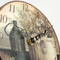 Hodiny stolní kytka 19x22x4cm
