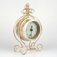 Hodiny stolní oboustranné 17x29x11cm