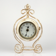 Hodiny stolní oboustranné 17x29x11cm