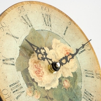 Hodiny stolní růže 19x22x4cm