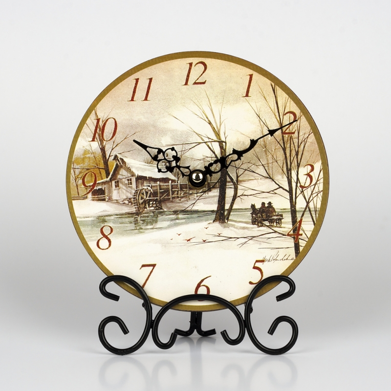 Hodiny stolní zima 18x22x4