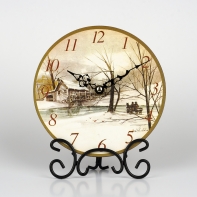 Hodiny stolní zima 18x22x4