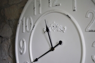 Hodiny ve francouzském stylu 80cm