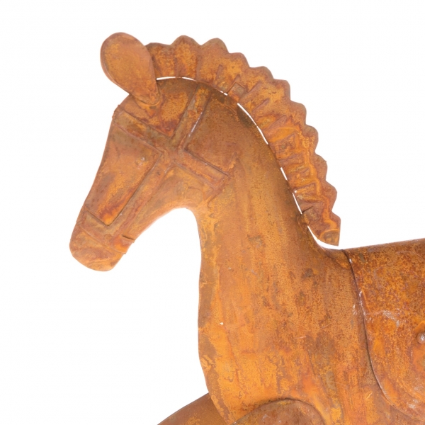 Houpací koník kovový