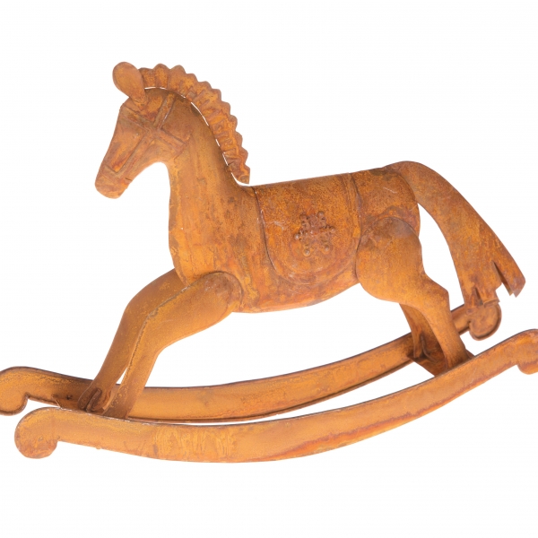 Houpací koník kovový