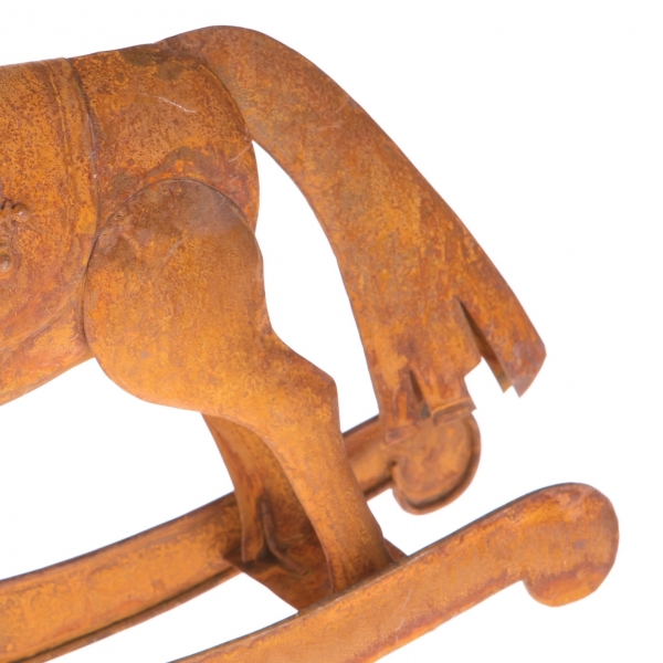 Houpací koník kovový