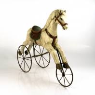 Houpací kůň - kola 38x29x11cm