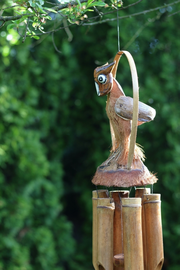 Hrající zvonkohra bambus 85cm